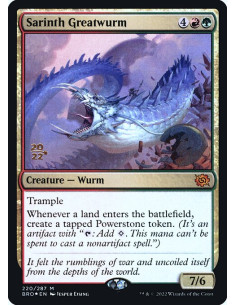 Sarinth Greatwurm - Foil