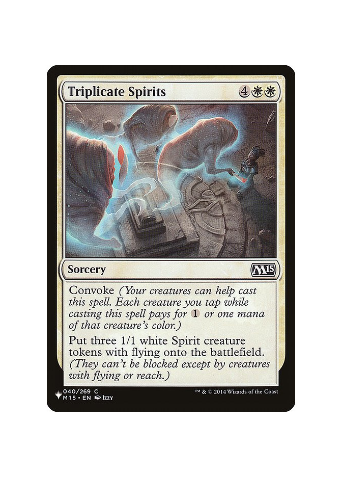 Triplicate Spirits
