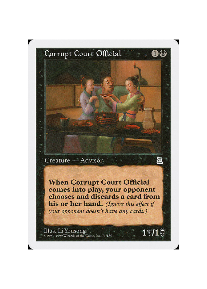 Corrupt Court Official