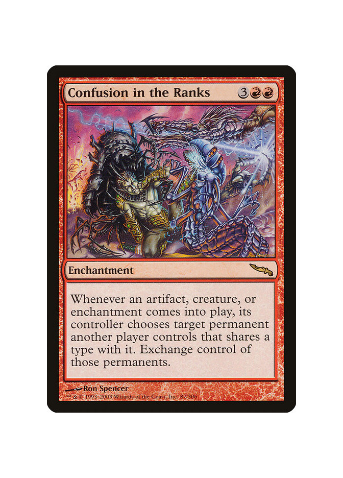 Confusion in the Ranks - Foil