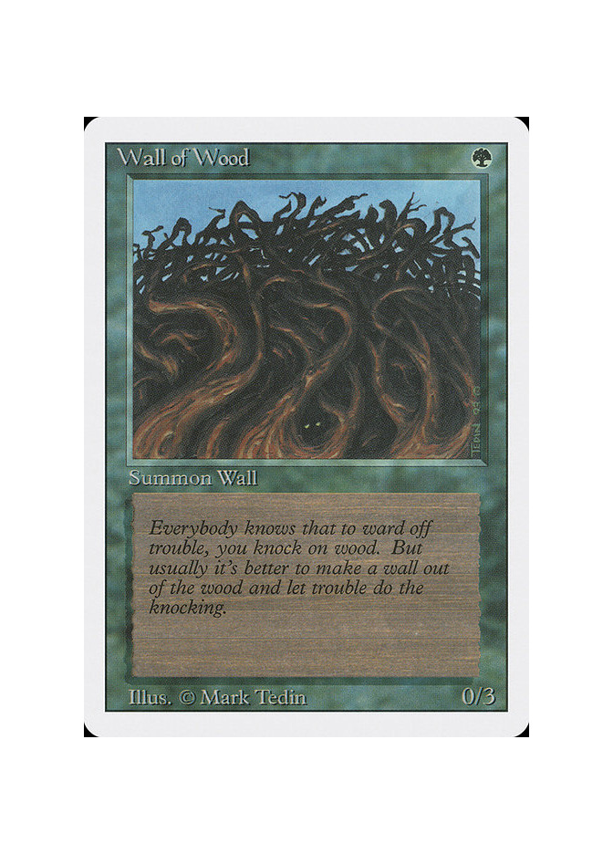 Wall of Wood
