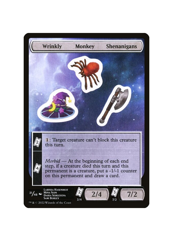 Wrinkly Monkey Shenanigans