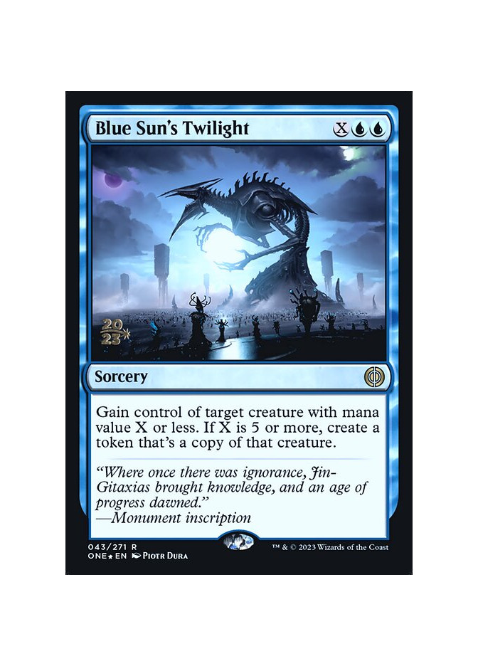 Blue Sun's Twilight - Foil