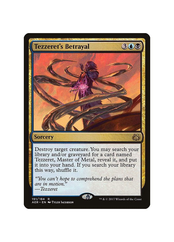 Tezzeret's Betrayal