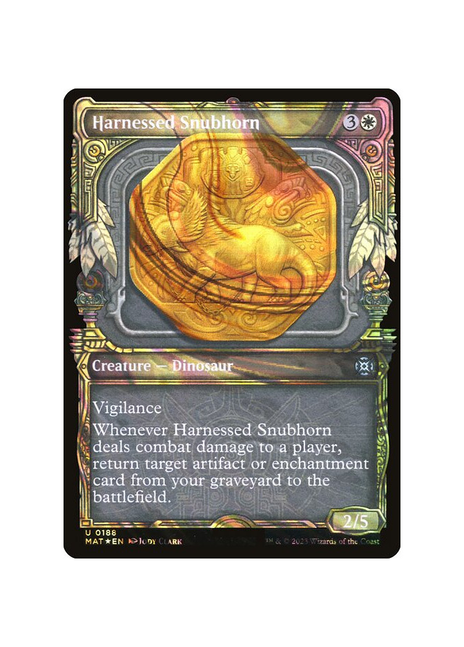 Harnessed Snubhorn - Foil