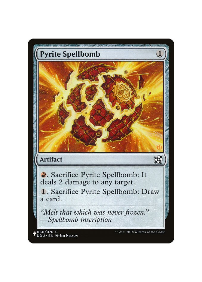 Pyrite Spellbomb