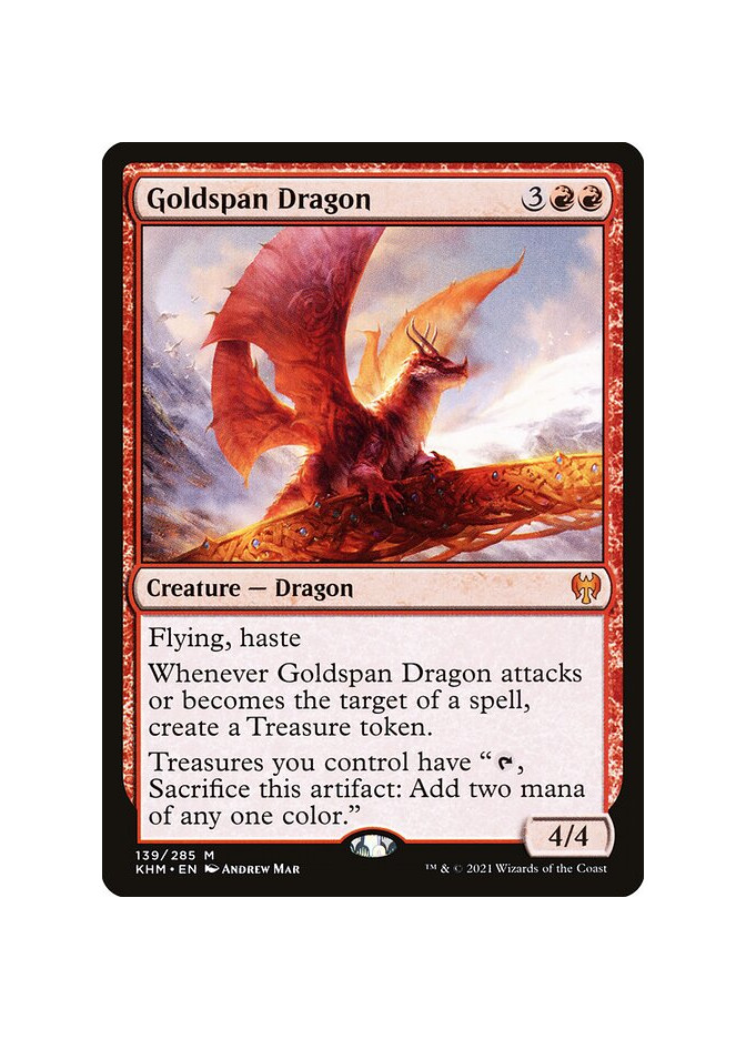 Goldspan Dragon - Foil