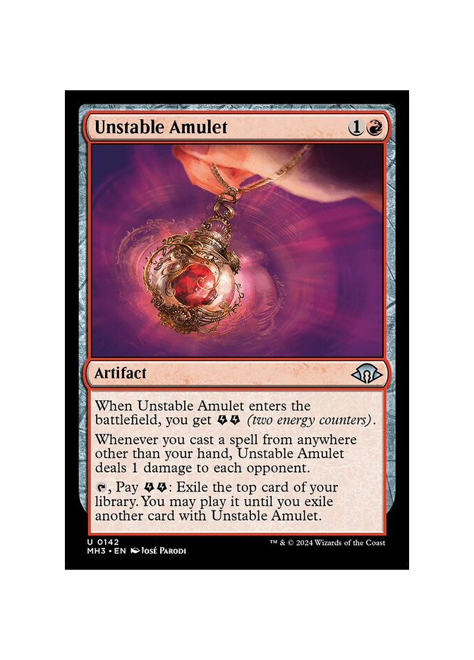 Unstable Amulet - Foil