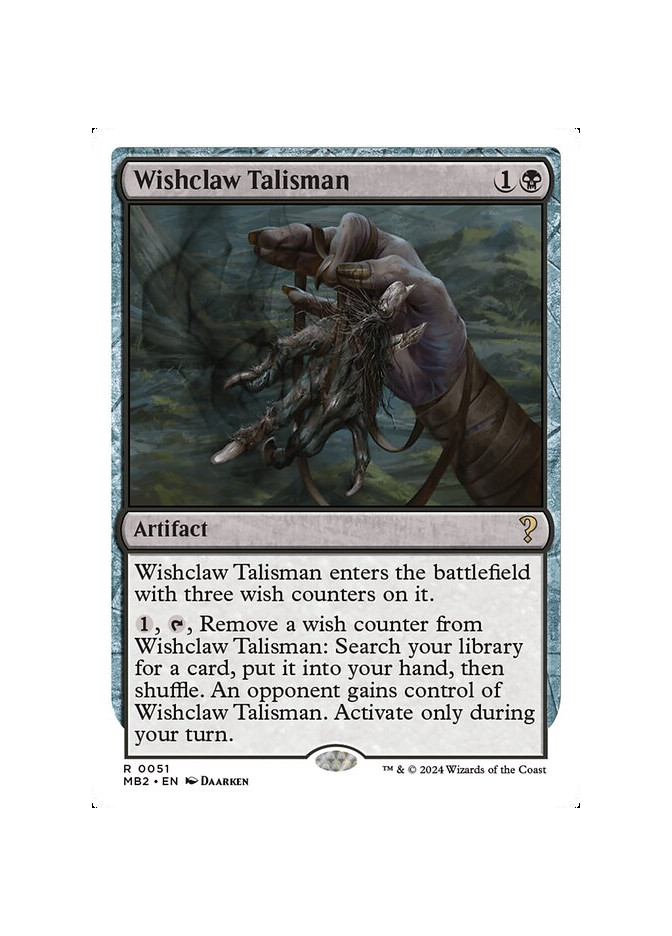 Wishclaw Talisman