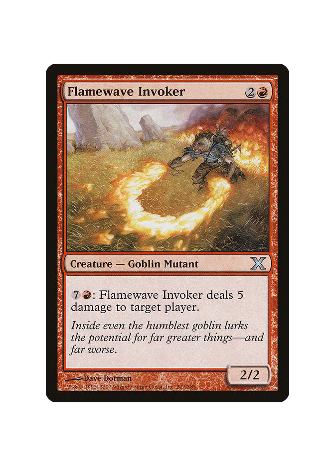Flamewave Invoker - Foil