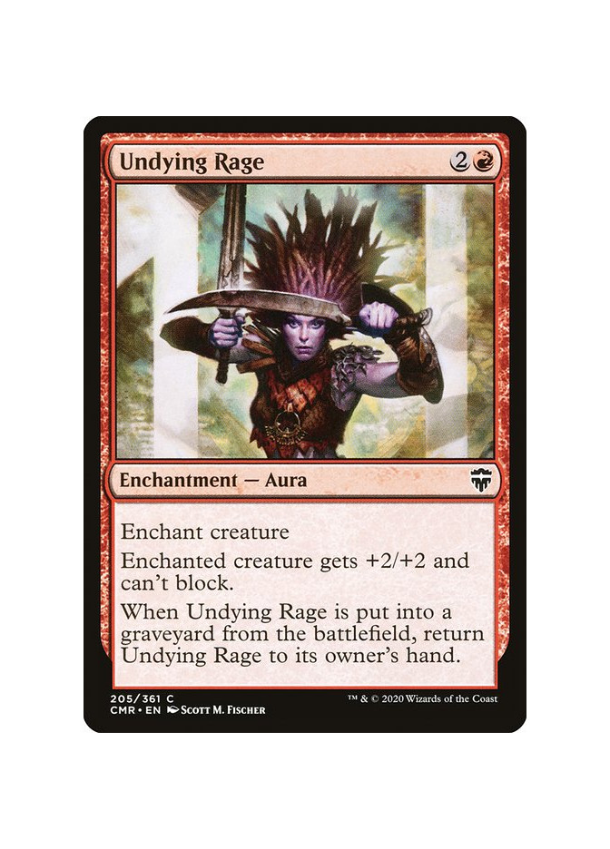 Undying Rage - Foil