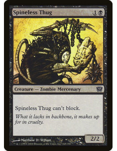 Spineless Thug - Foil