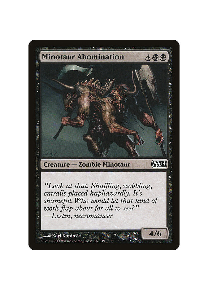 Minotaur Abomination