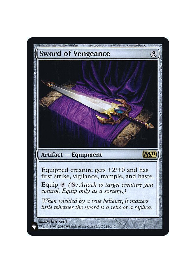 Sword of Vengeance - Foil