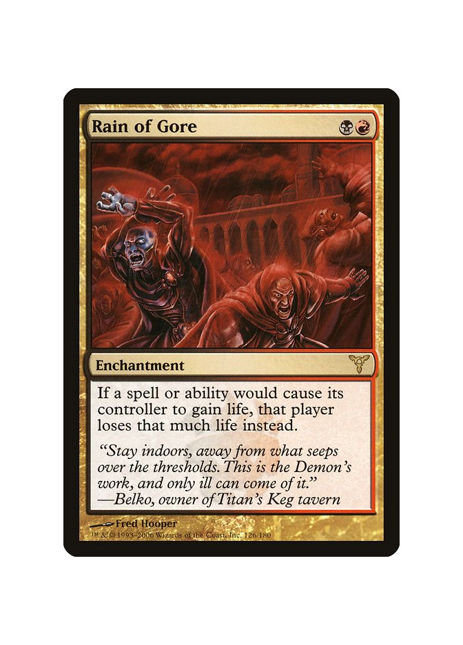 Rain of Gore