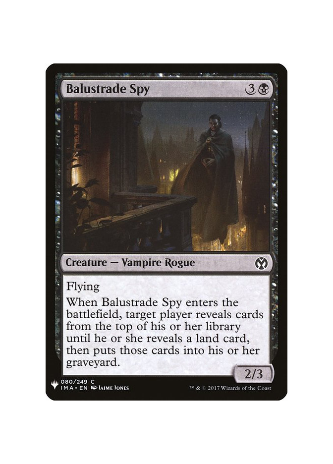 Balustrade Spy