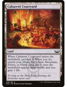 Cabaretti Courtyard - Foil