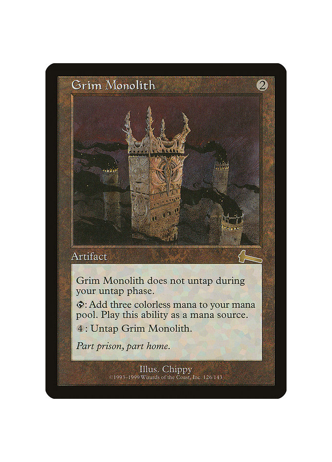 Grim Monolith - Foil
