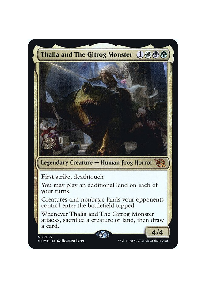 Thalia and The Gitrog Monster - Foil