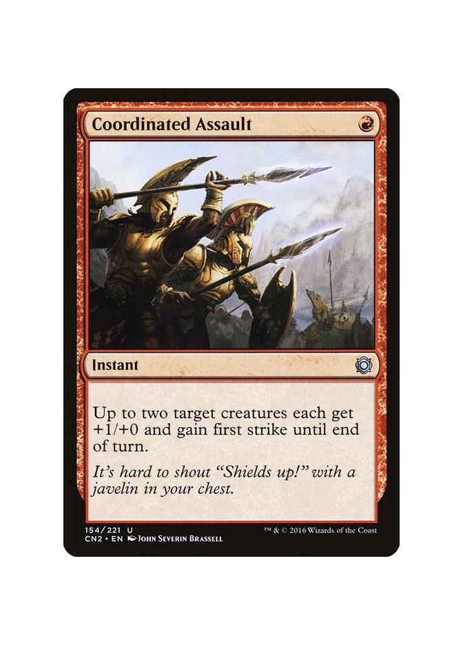 Coordinated Assault - Foil