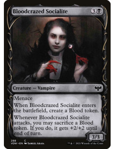 Bloodcrazed Socialite - Foil
