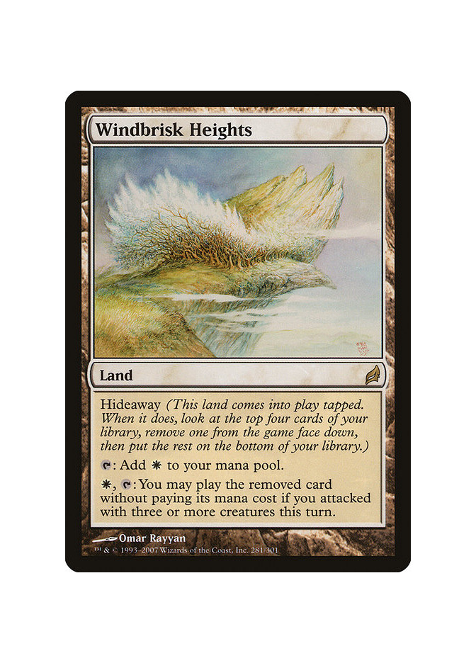 Windbrisk Heights - Foil