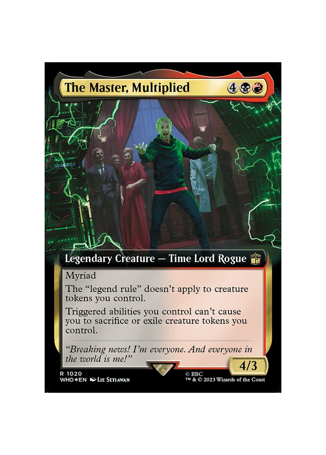 The Master, Multiplied - Foil