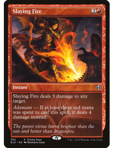 Slaying Fire - Foil