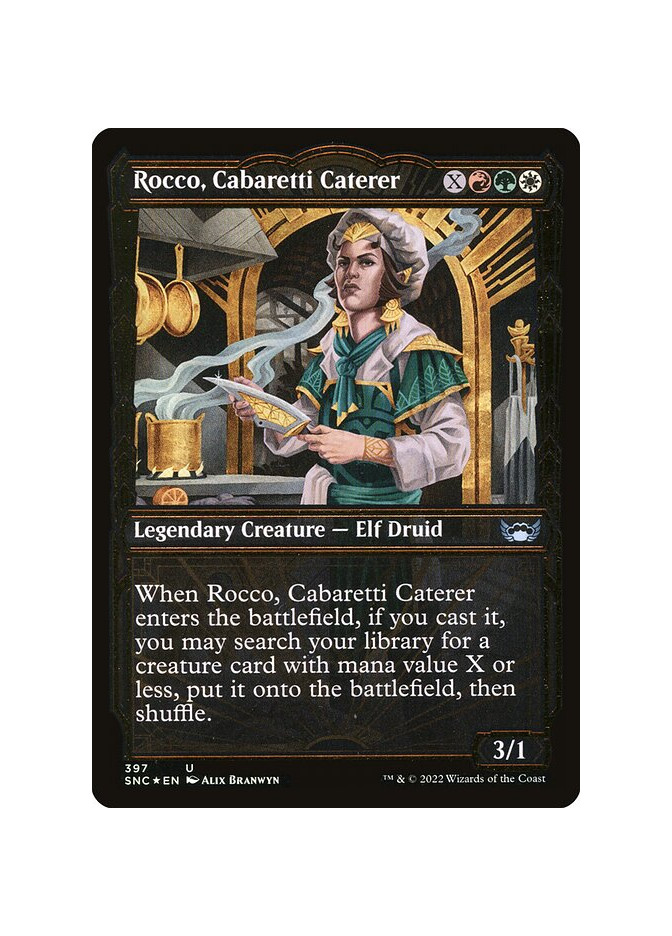 Rocco, Cabaretti Caterer - Foil