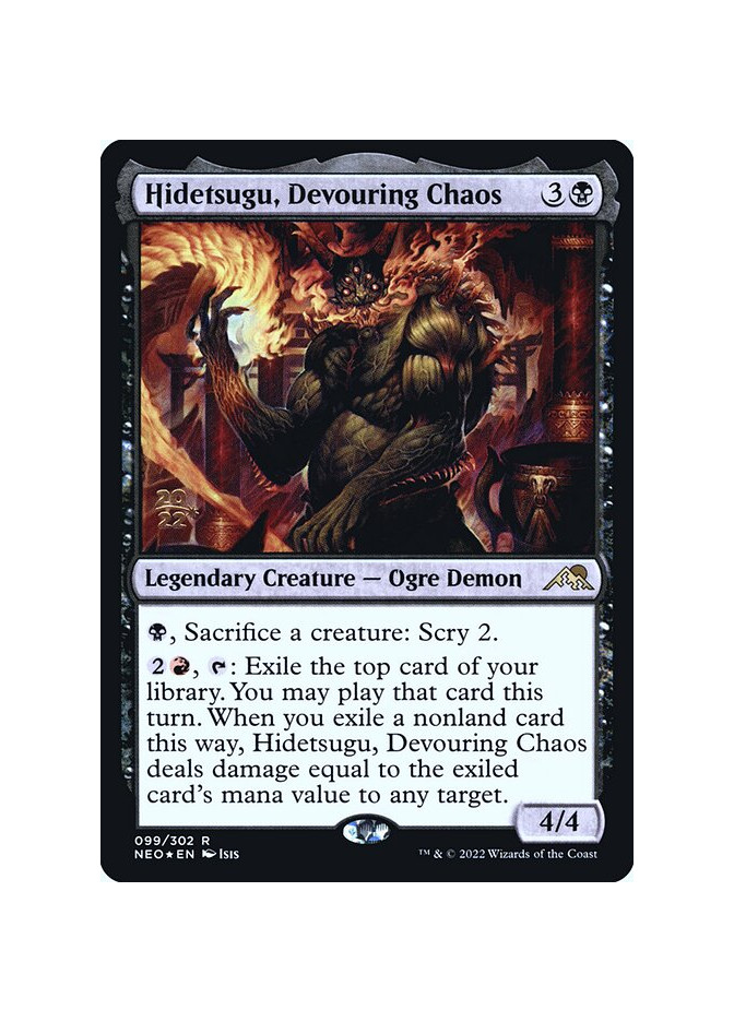 Hidetsugu, Devouring Chaos - Foil