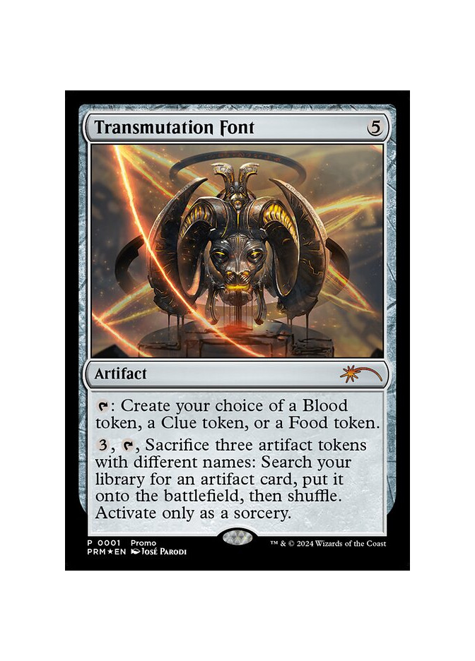 Transmutation Font - Foil