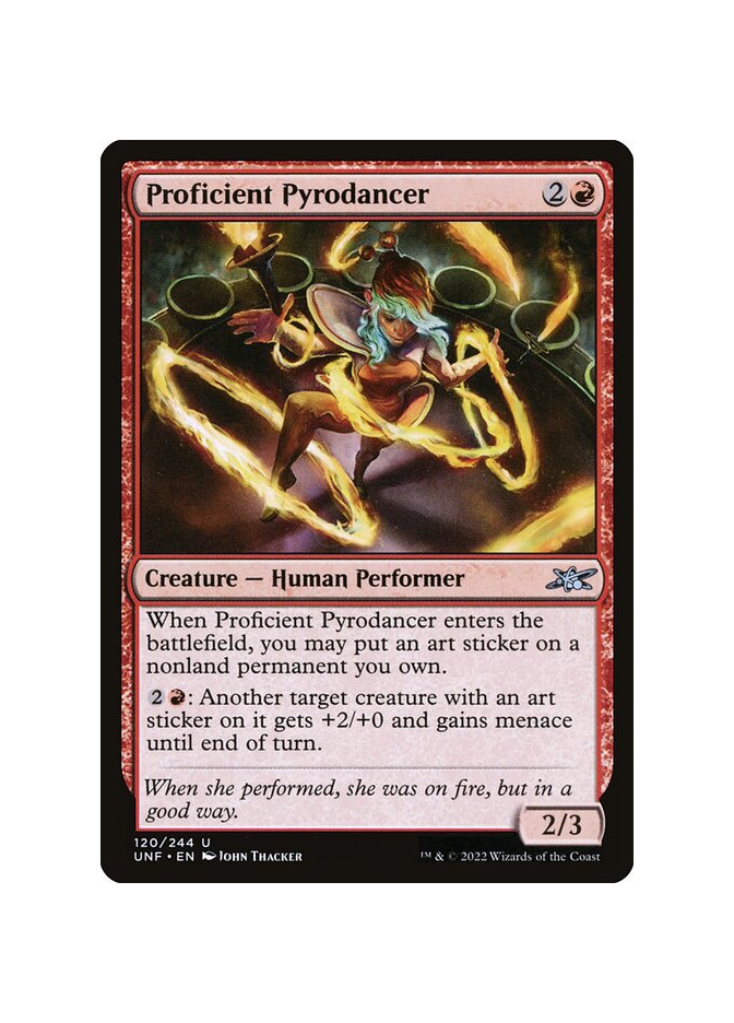 Proficient Pyrodancer - Foil