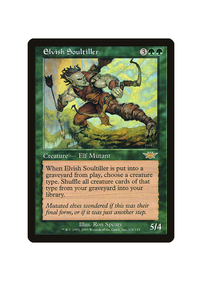Elvish Soultiller - Foil