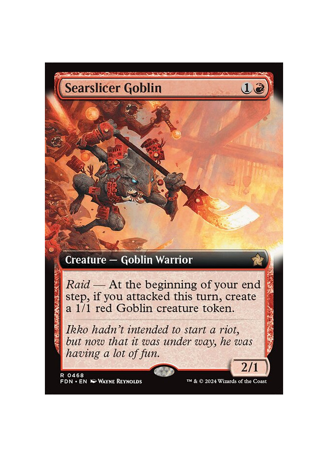 Searslicer Goblin - Foil