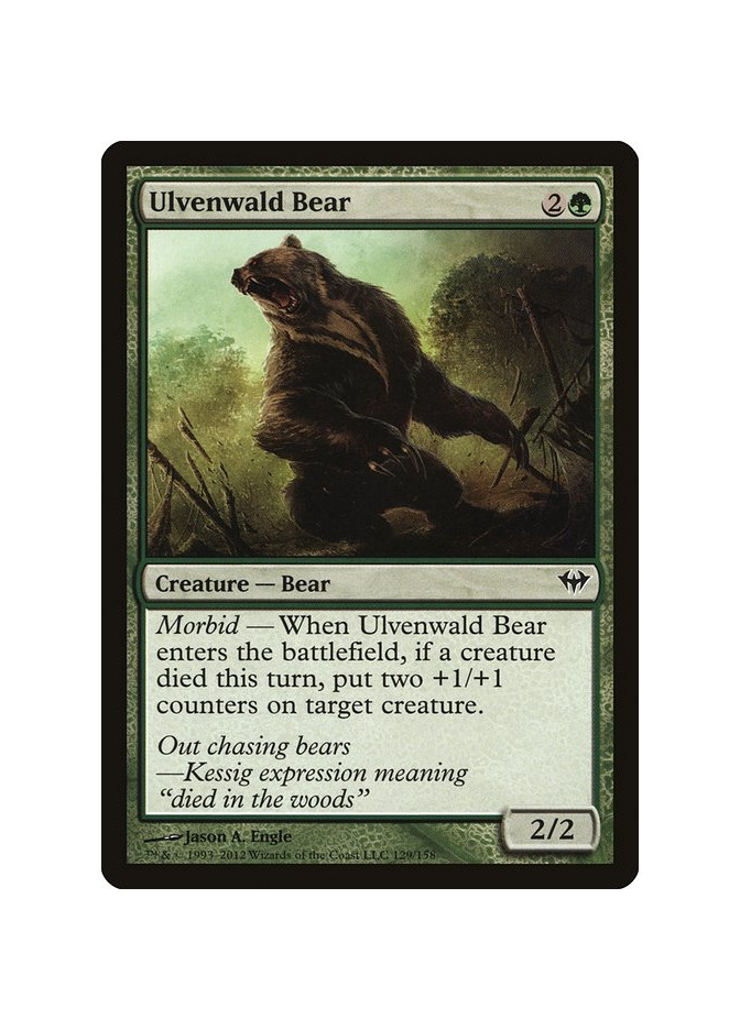 Ulvenwald Bear - Foil