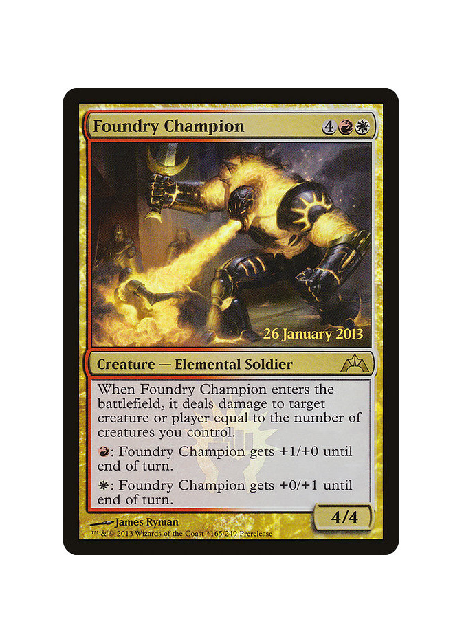 Foundry Champion - Foil