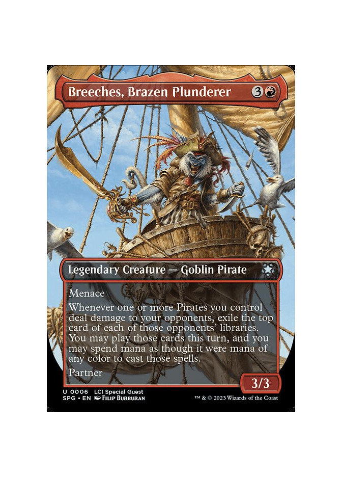 Breeches, Brazen Plunderer