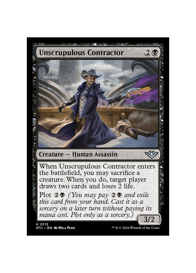 Unscrupulous Contractor - Foil
