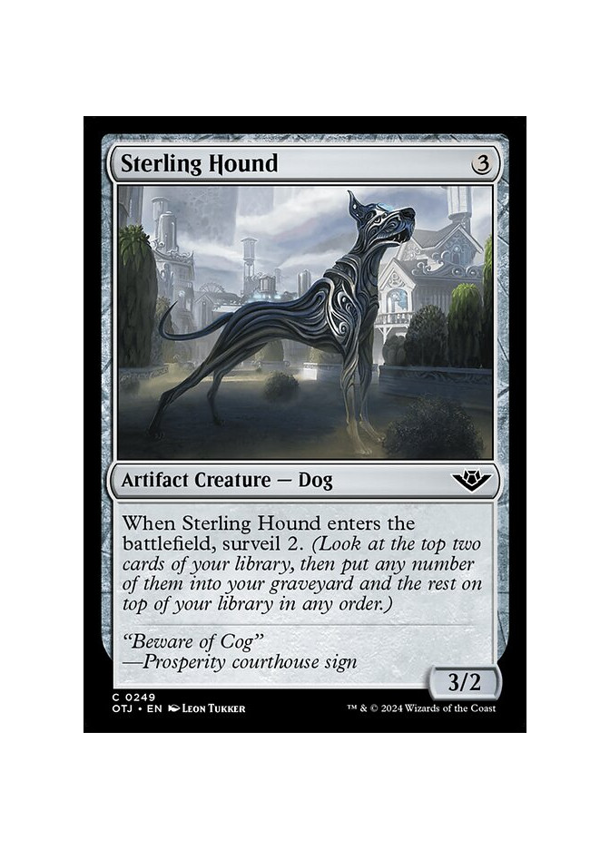 Sterling Hound - Foil