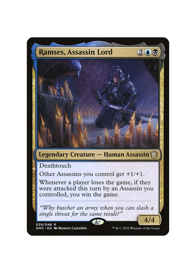 Ramses, Assassin Lord - Foil