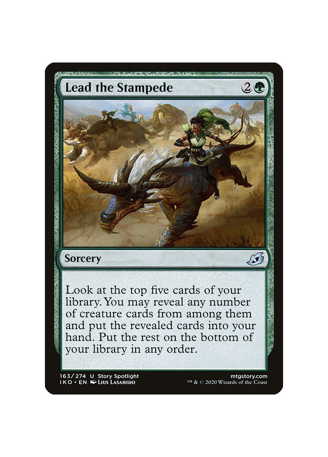 Lead the Stampede - Foil