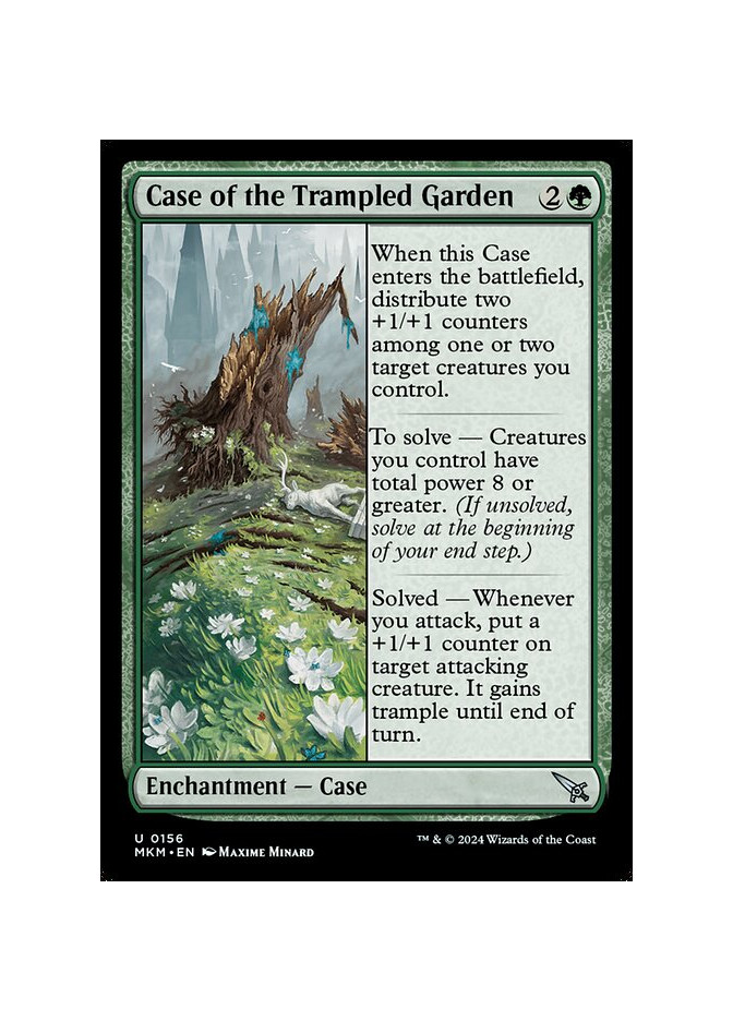 Case of the Trampled Garden