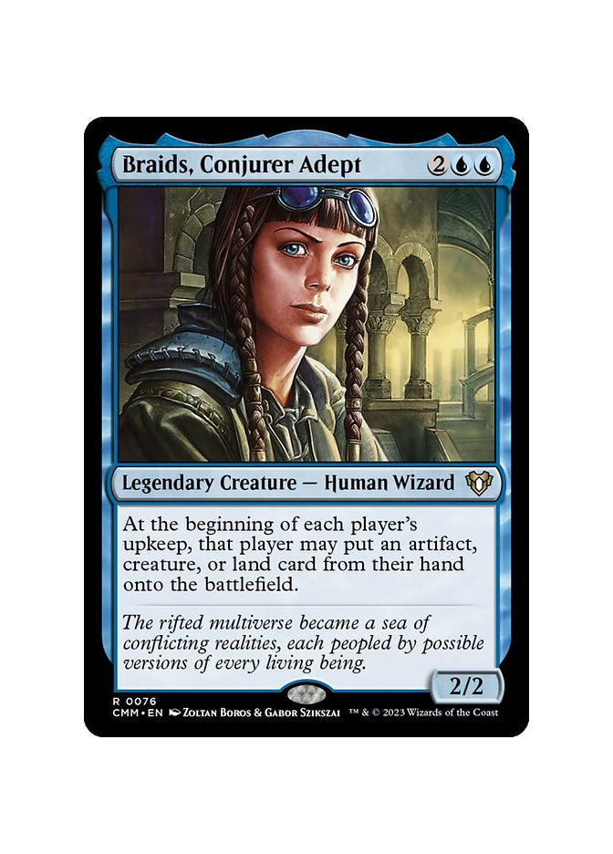 Braids, Conjurer Adept - Foil