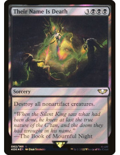 Their Name Is Death - Foil