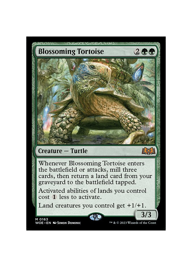 Blossoming Tortoise - Foil