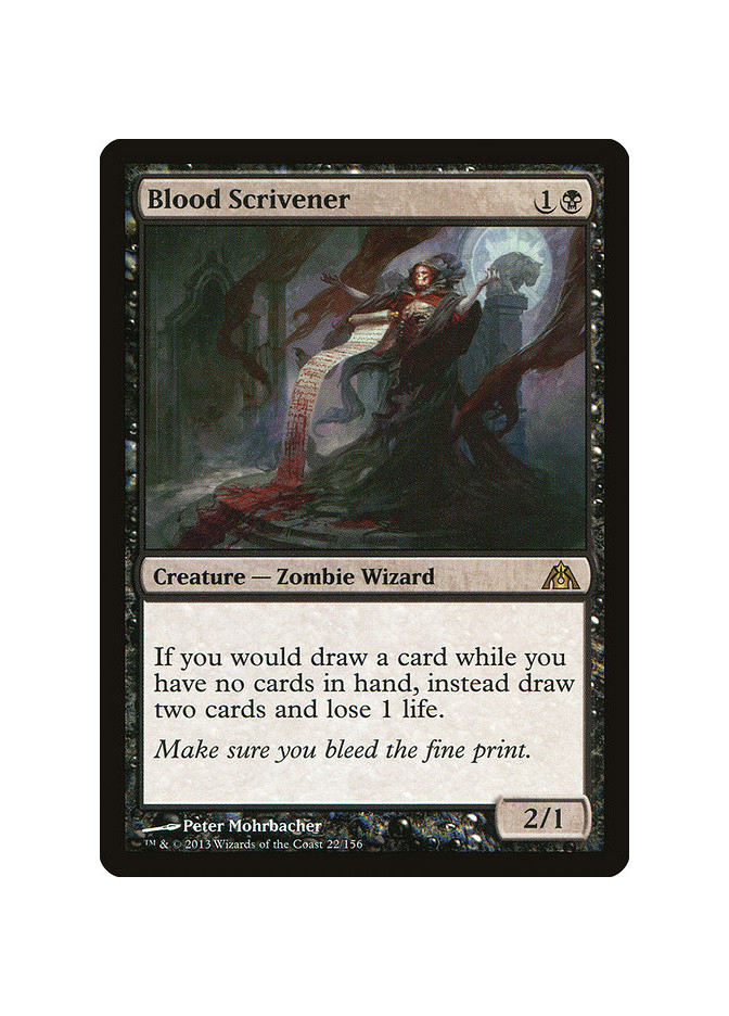 Blood Scrivener