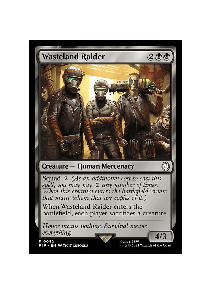 Wasteland Raider - Foil