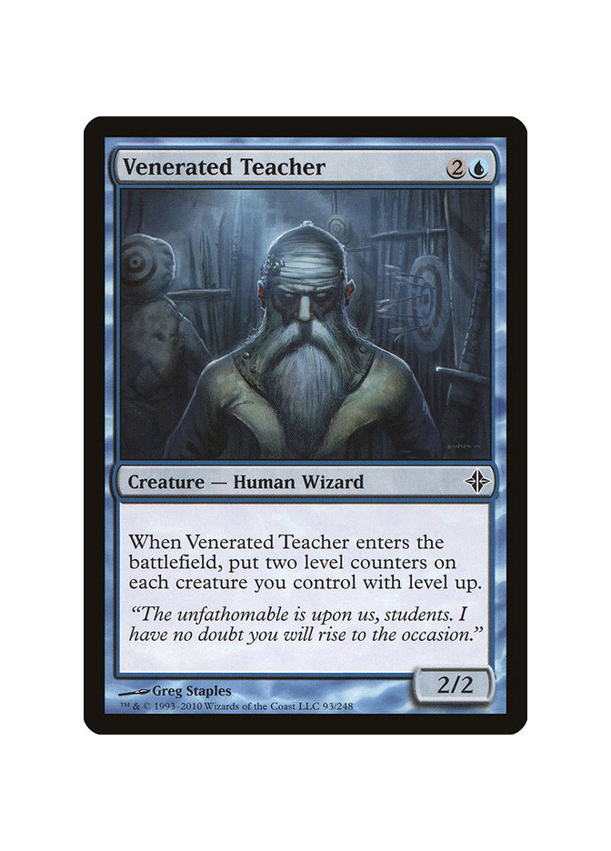 Venerated Teacher - Foil