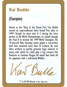 Kai Budde Bio
