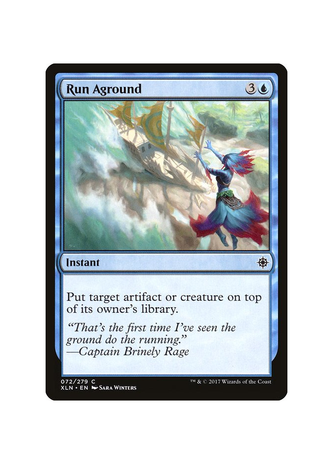 Run Aground - Foil